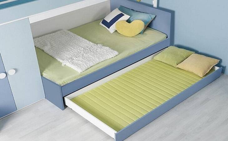 15平米兒童房內放置上下床