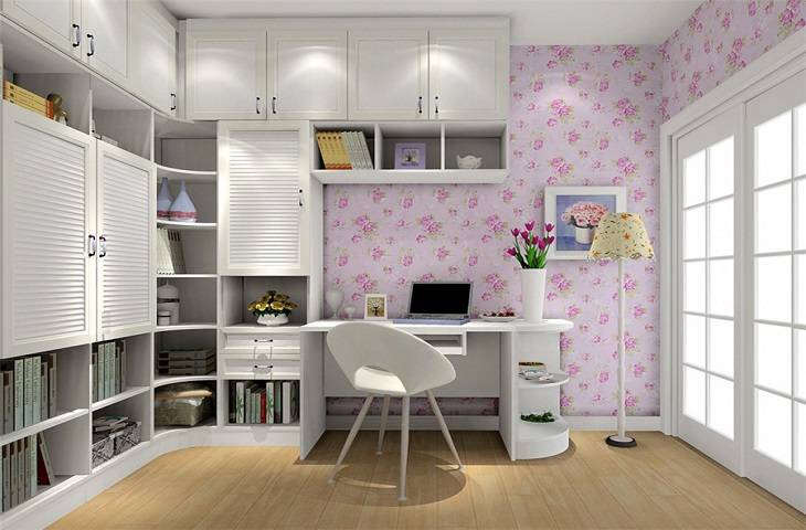 定制簡(jiǎn)美風(fēng)格書(shū)房家具