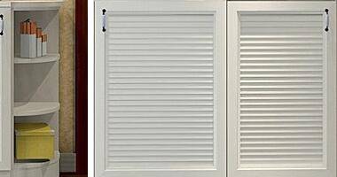 百葉門一字型鞋柜規格介紹