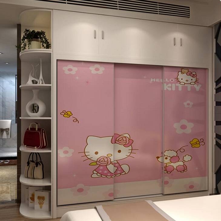 卡通圖案衣柜門(mén)